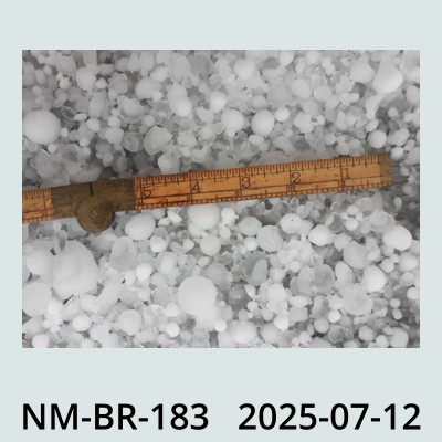 Hail Obs Photo