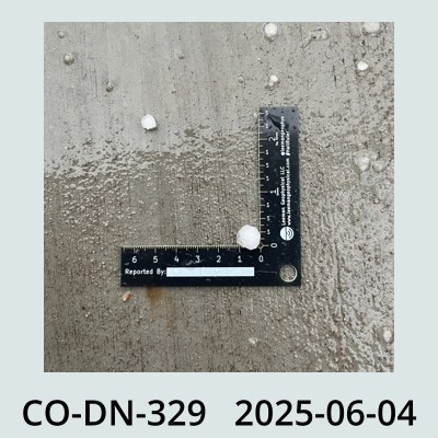 Hail Obs Photo