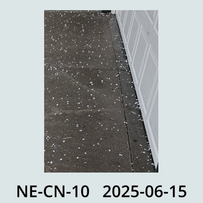 Hail Obs Photo