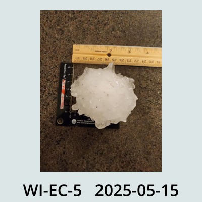 Hail Obs Photo