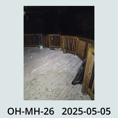 Hail Obs Photo