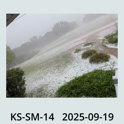 Hail Obs Photo