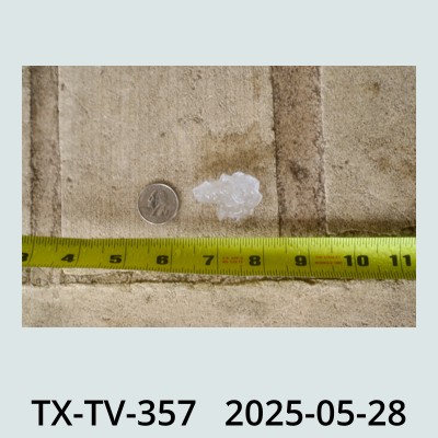 Hail Obs Photo