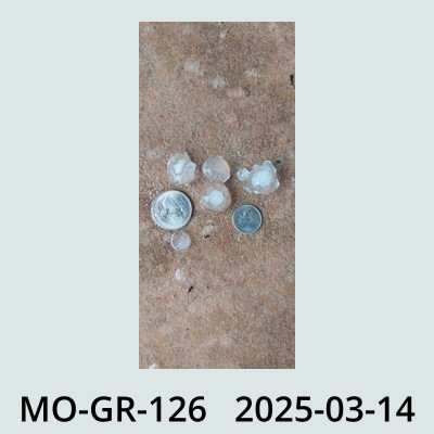 Hail Obs Photo