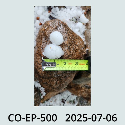 Hail Obs Photo