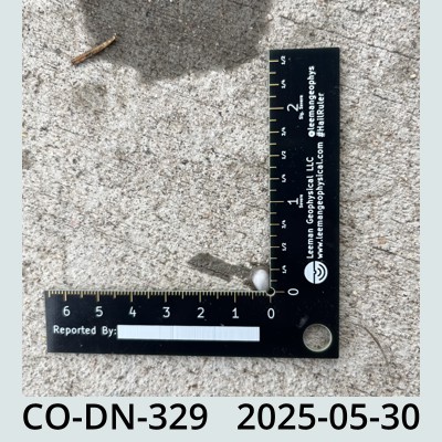 Hail Obs Photo