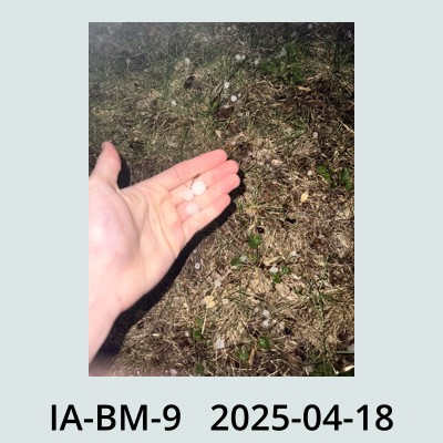 Hail Obs Photo
