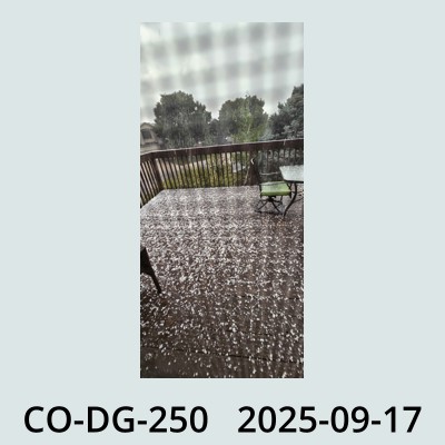 Hail Obs Photo