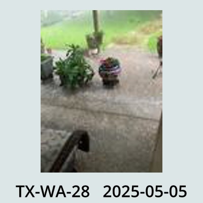Hail Obs Photo