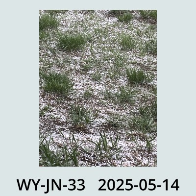 Hail Obs Photo