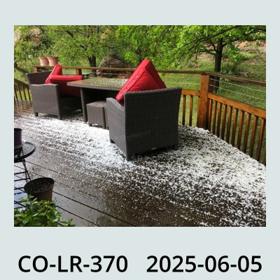 Hail Obs Photo