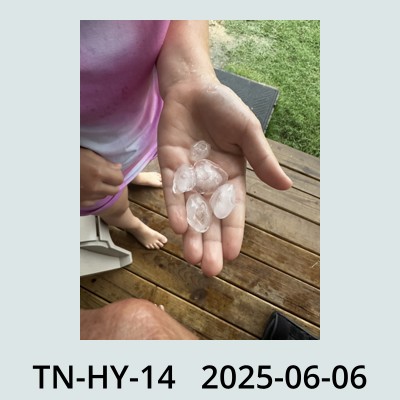 Hail Obs Photo