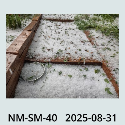 Hail Obs Photo