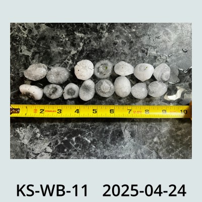Hail Obs Photo