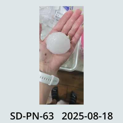 Hail Obs Photo