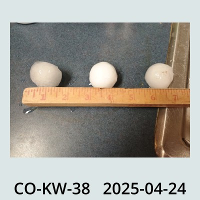 Hail Obs Photo