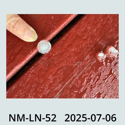 Hail Obs Photo