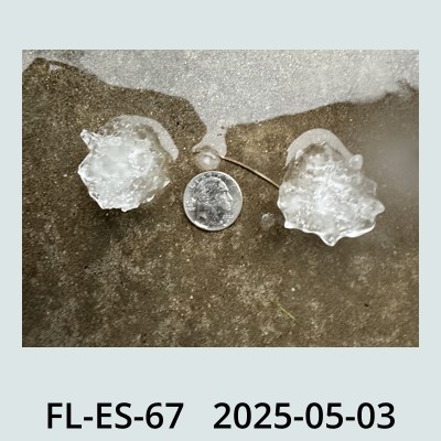 Hail Obs Photo