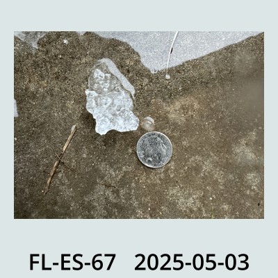 Hail Obs Photo