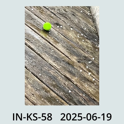 Hail Obs Photo