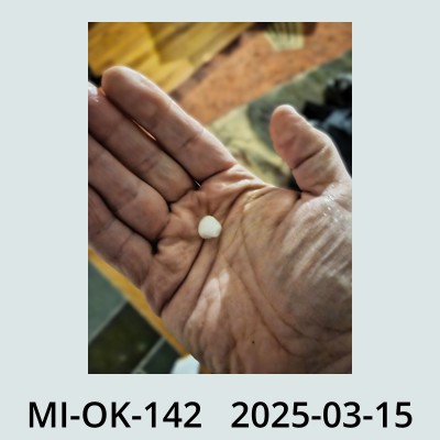 Hail Obs Photo