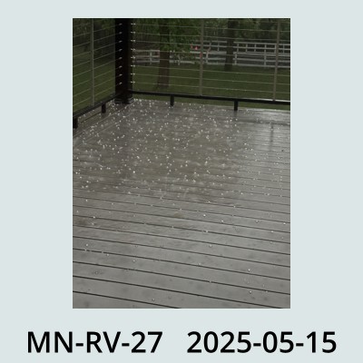 Hail Obs Photo