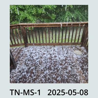 Hail Obs Photo