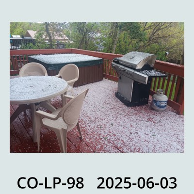 Hail Obs Photo