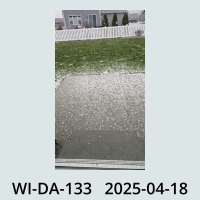 Hail Obs Photo