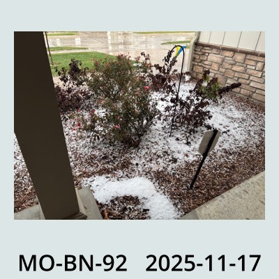 Hail Obs Photo
