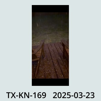Hail Obs Photo
