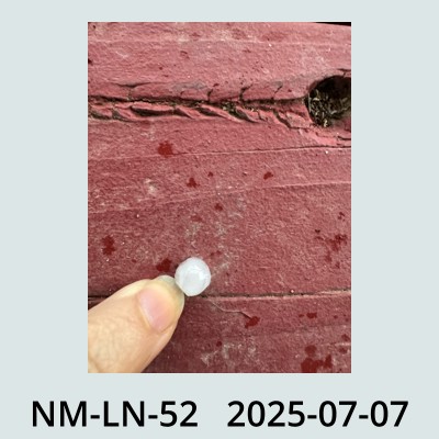 Hail Obs Photo