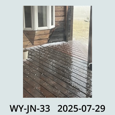 Hail Obs Photo