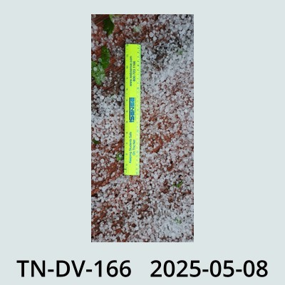 Hail Obs Photo