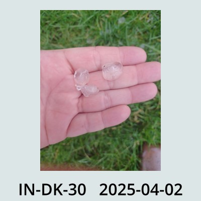 Hail Obs Photo