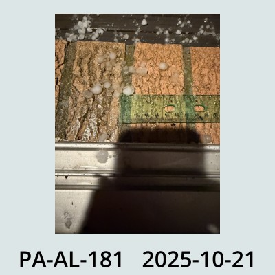 Hail Obs Photo