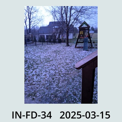 Hail Obs Photo
