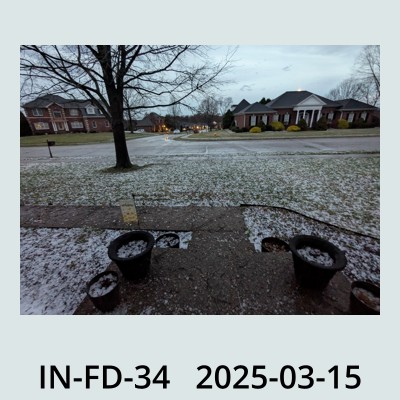 Hail Obs Photo