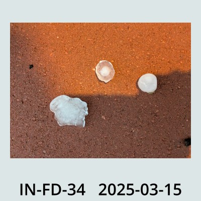 Hail Obs Photo