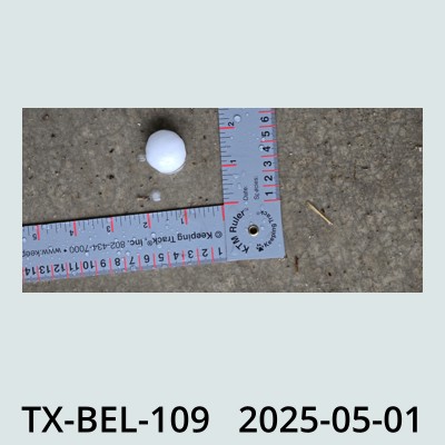 Hail Obs Photo