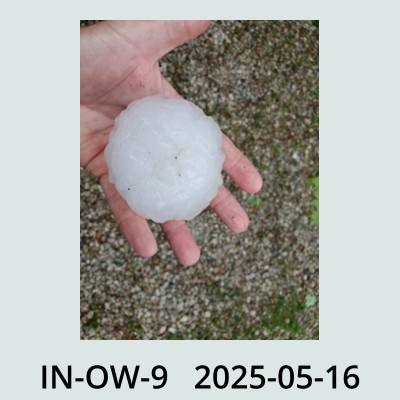 Hail Obs Photo
