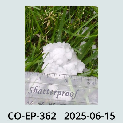 Hail Obs Photo