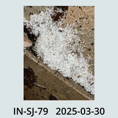 Hail Obs Photo