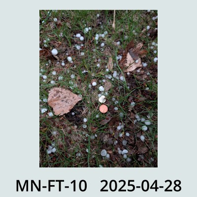 Hail Obs Photo