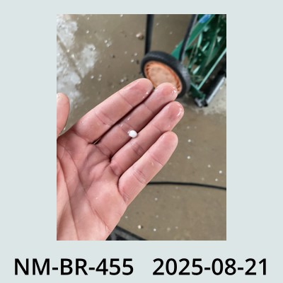 Hail Obs Photo