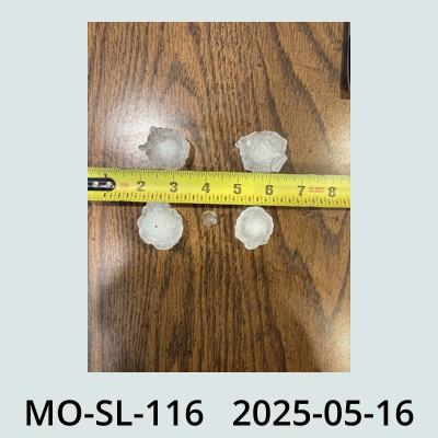 Hail Obs Photo