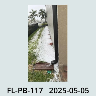 Hail Obs Photo