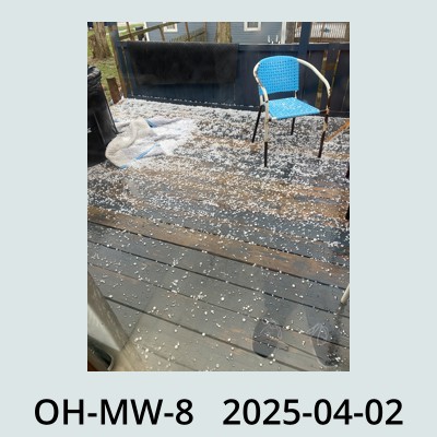 Hail Obs Photo