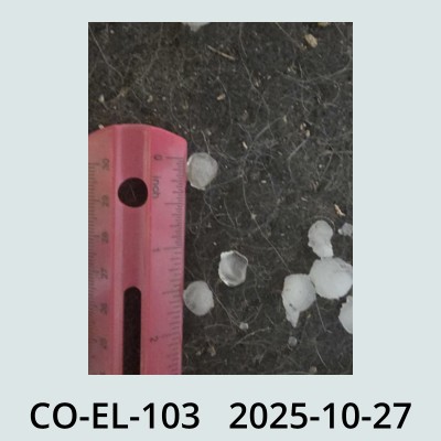 Hail Obs Photo