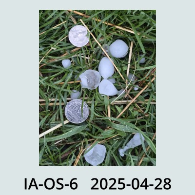 Hail Obs Photo